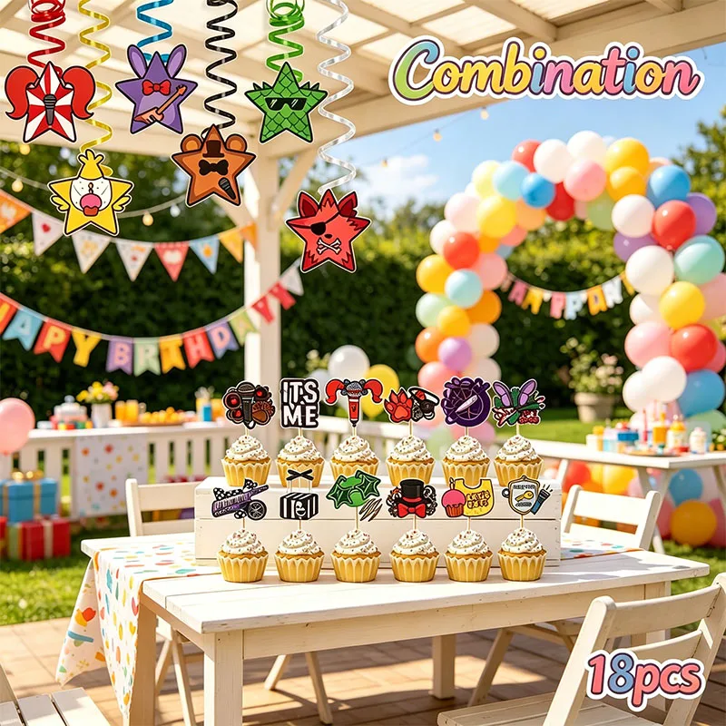 Vajilla de cumpleaños Five Nights at Freddy's en papel - imagen 2