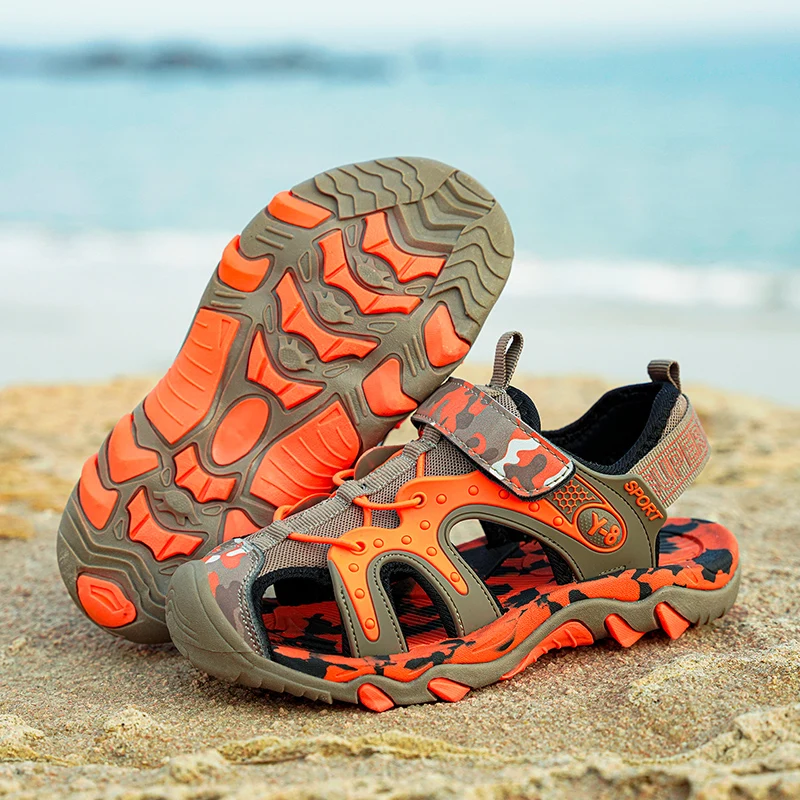 Sandalias de verano para niño – Antideslizantes y ligeras de piel