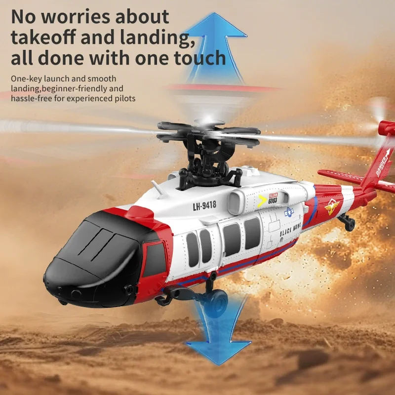 Helicóptero RC K200 sin escobillas con flujo óptico para acrobacias - imagen 4