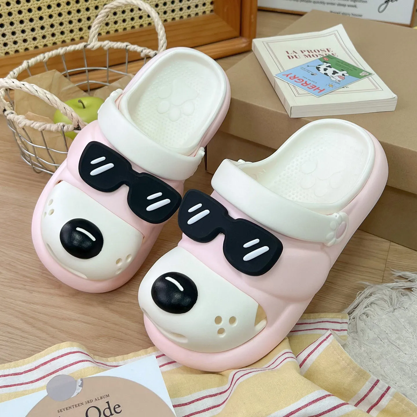 Pantuflas antideslizantes de verano con dibujos animados para niños - imagen 5