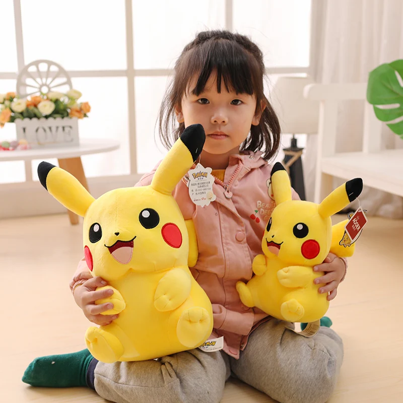 Peluche de Pikachu grande suave estilo tierno para decorar - imagen 2