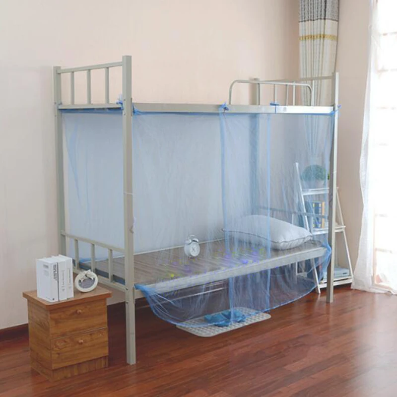 Instalación con poste de cama