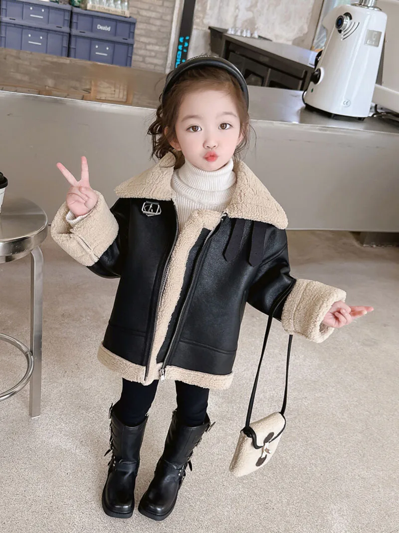 MILANCEL Abrigo acolchado de lana para niños - Invierno con bolsillos - imagen 3
