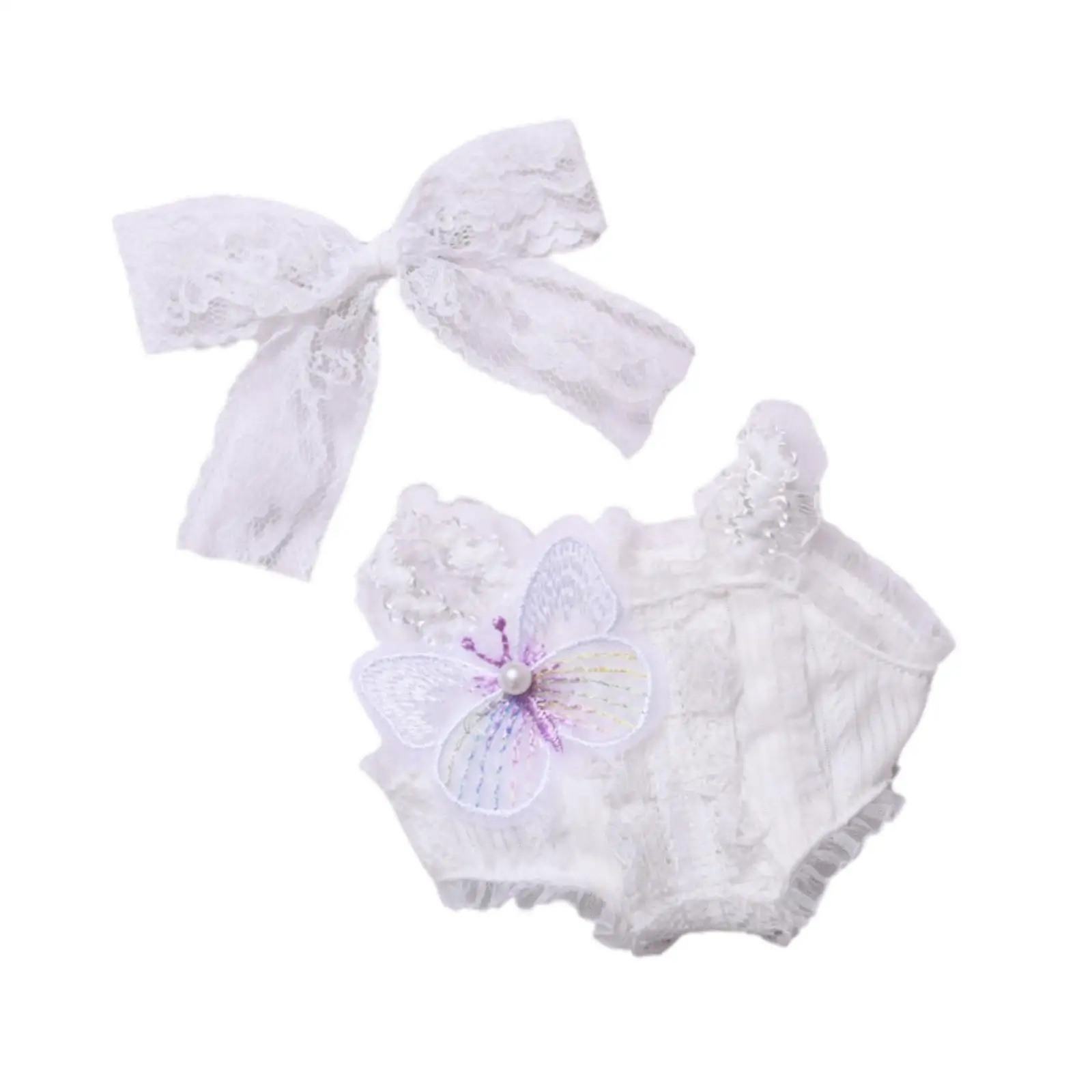 Conjunto para muñecas con overoles de tela suave y accesorios a juego - imagen 3