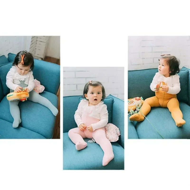 Pantimedias niño con tirantes – Mallas cintura alta para primavera y otoño - imagen 5