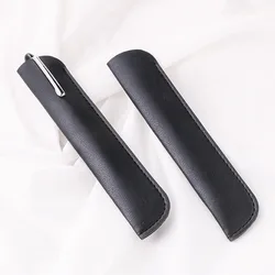 Funda de cuero PU para bolígrafo – Estuche de bolsillo estilo retro