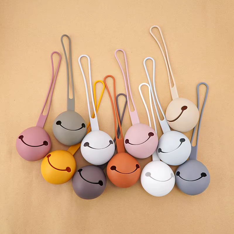 Caja portátil para chupete de silicona sin BPA – Soporte bebé - imagen 2