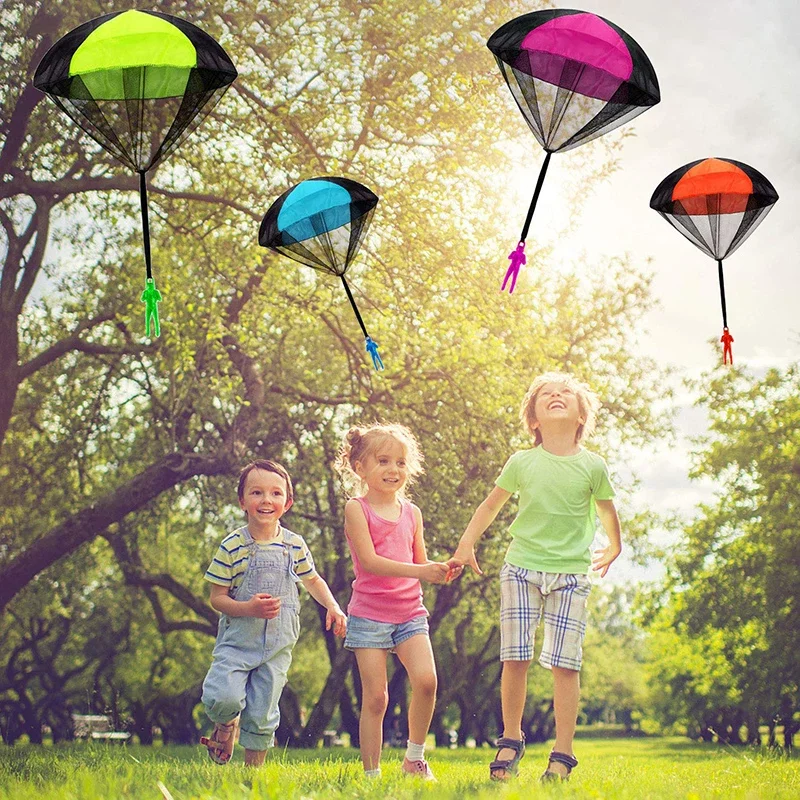 Mini paracaídas infantil, juguete de playa educativo al aire libre - imagen 4