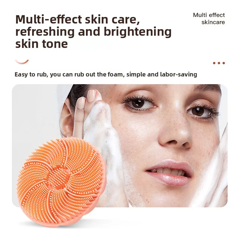 Cepillo de silicona para limpieza facial y masaje del bebé - imagen 5
