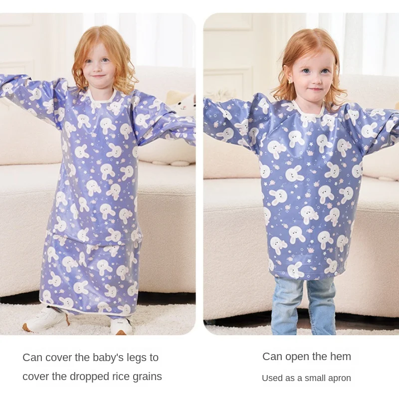 Babero impermeable de silicona para bebés - imagen 5