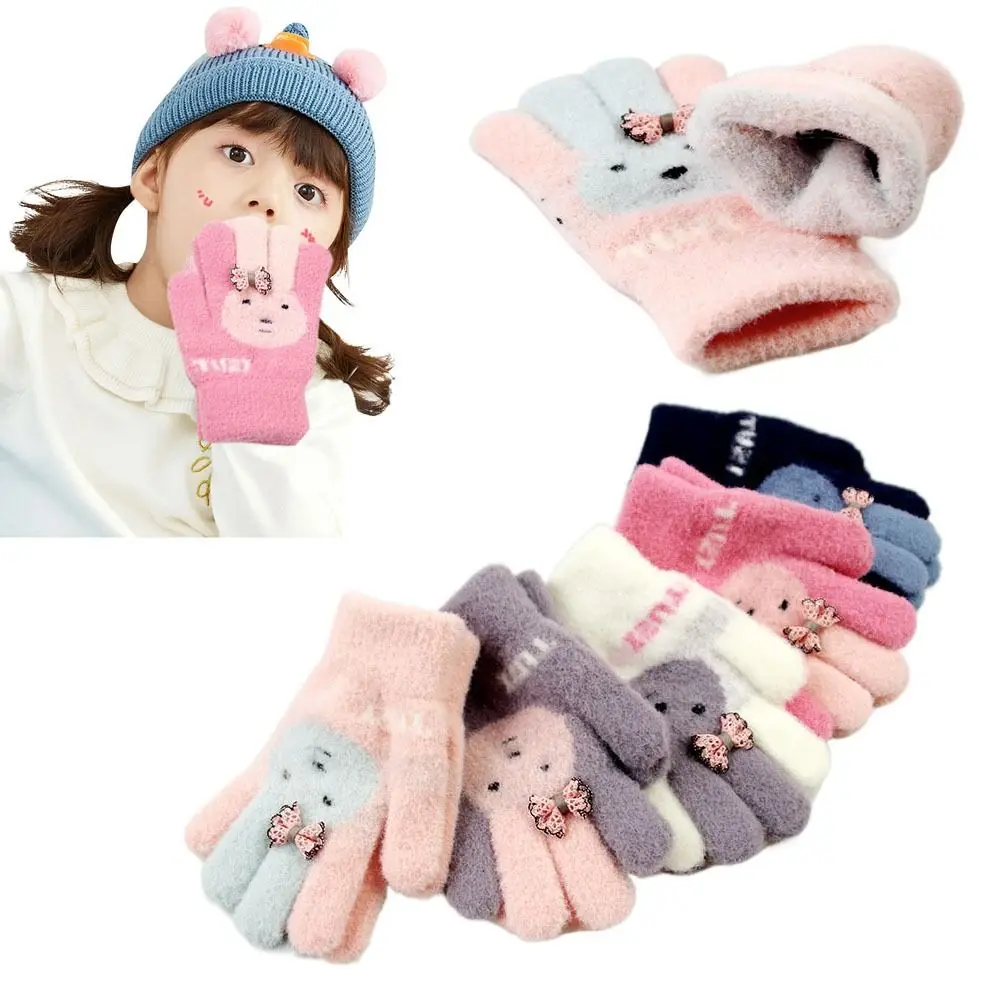 Guantes de felpa térmica para niños y niñas - Invierno