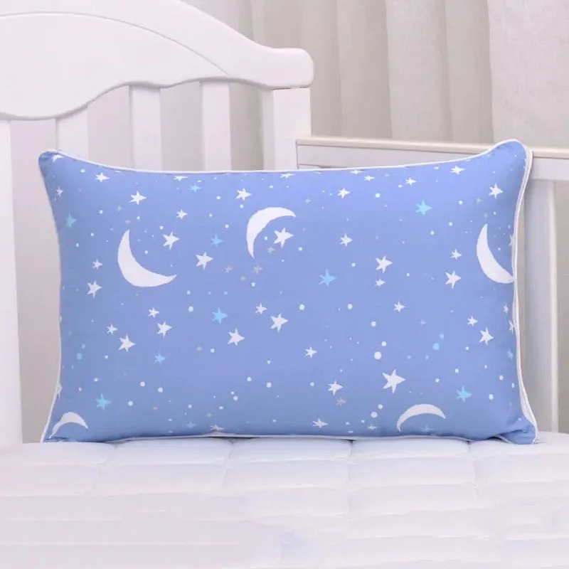Funda de almohada infantil algodón suave con cremallera y dibujos - imagen 3