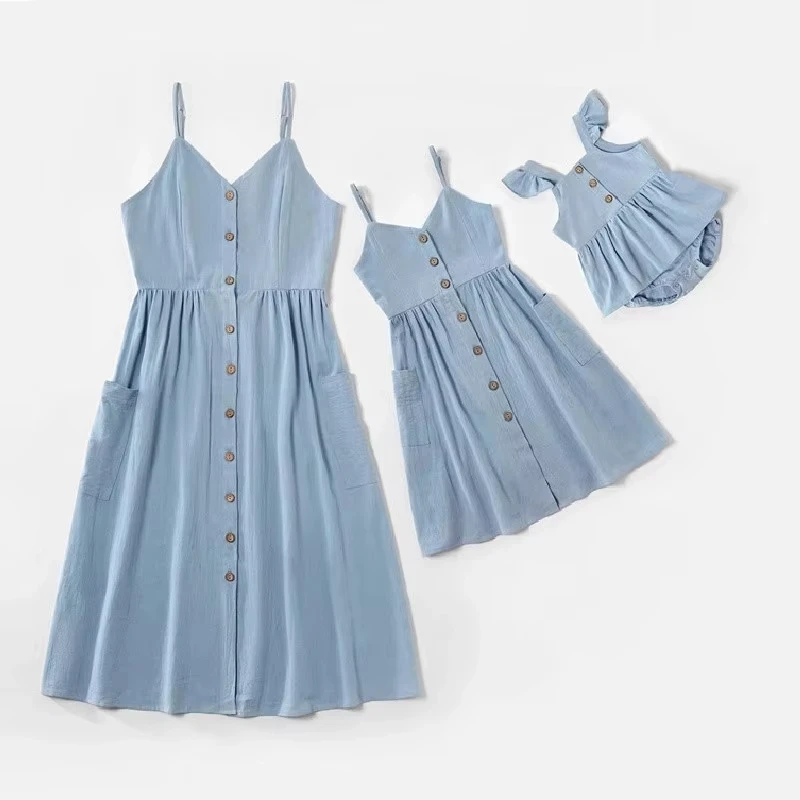 Vestido madre e hija a juego para mujer y niña - imagen 4