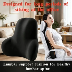 Cojín lumbar para silla y coche: soporte ergonómico de espalda