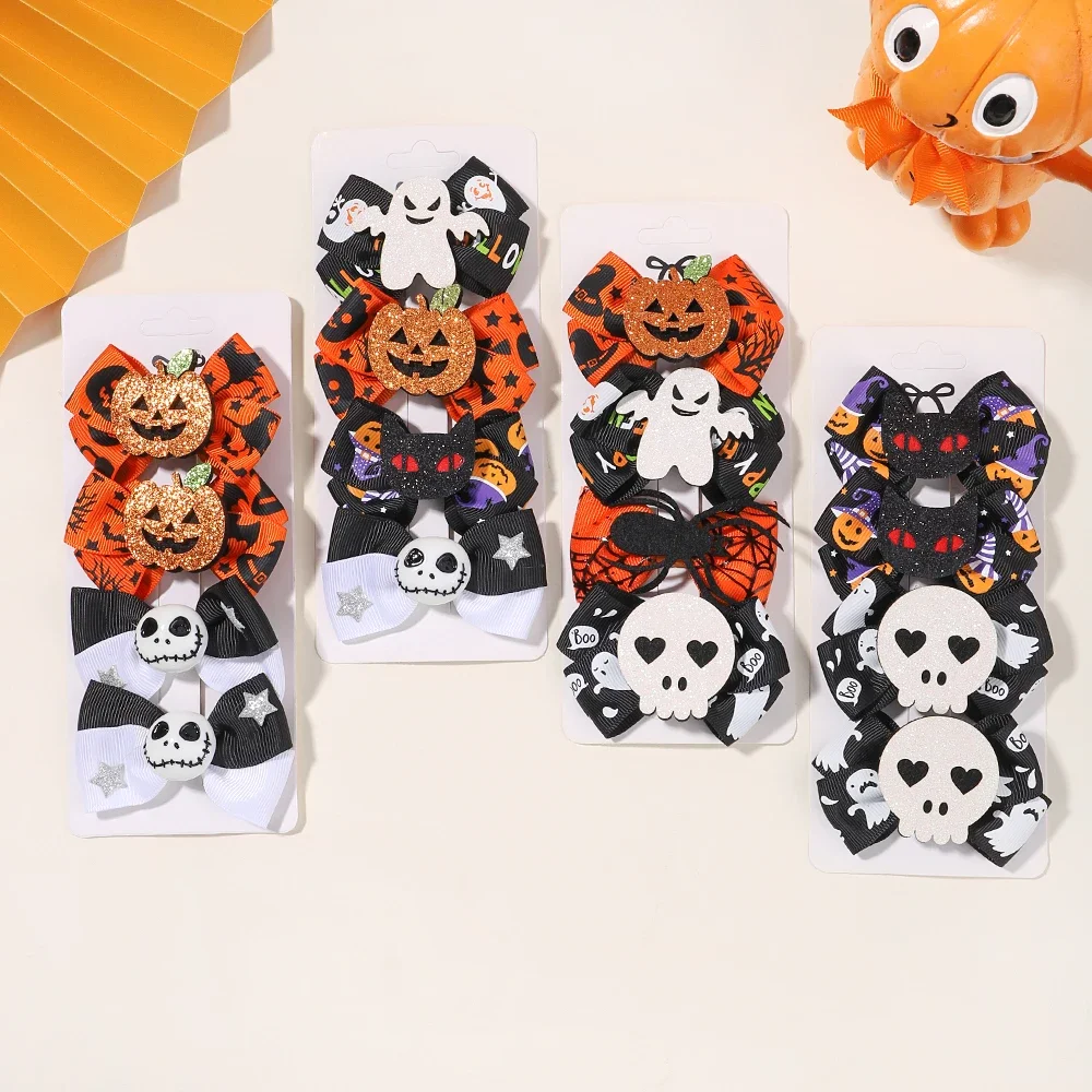 Pinzas y horquillas Halloween para bebé – Accesorios de pelo infantiles - imagen 5