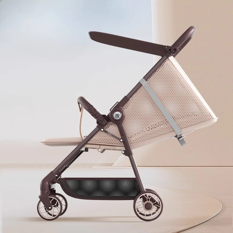 Cochecito ultraligero de paseo con asiento giratorio y sombrilla UV - imagen 5
