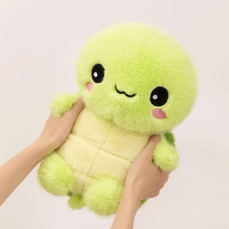 Apple peluche de tortuga suave como almohada infantil para regalo - imagen 2