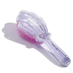 Cepillo húmedo desenredante para niñas – Diseño sirena