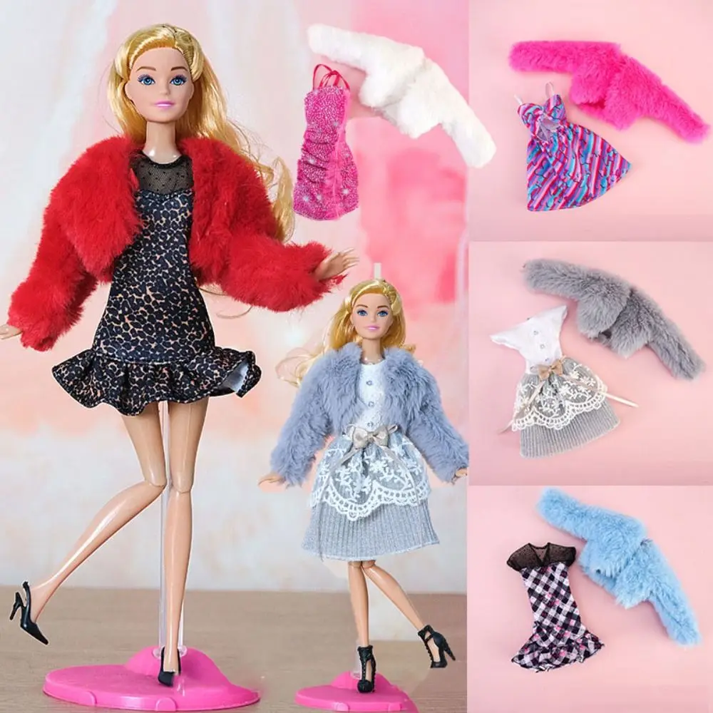 Vestido de invierno hecho a mano para niña – Estilo casual y moderno - imagen 5