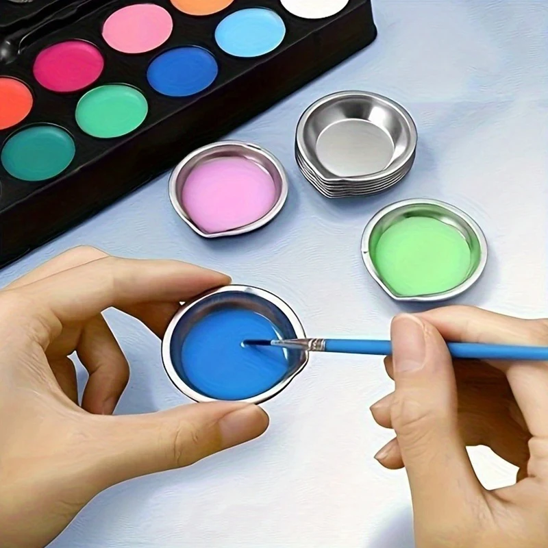 Bandeja de pintura metálica redonda con boca vertedora ZYF - imagen 4