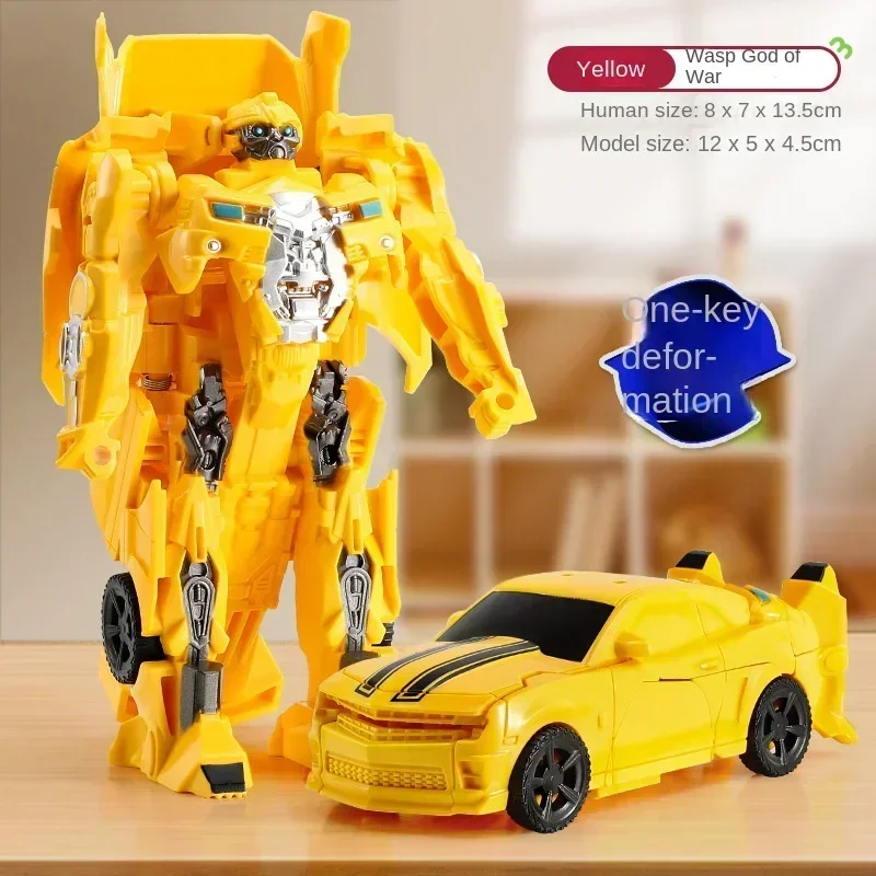 Coche robot transformable – Juguete estilo anime para niños - imagen 2