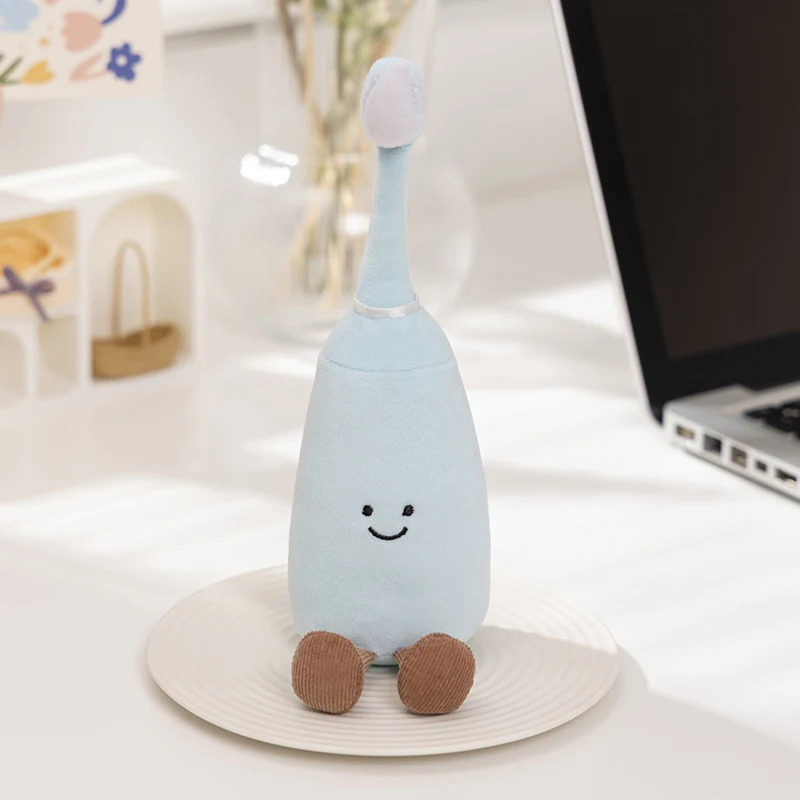 Peluche dental para cepillado infantil con forma de diente suave - imagen 5