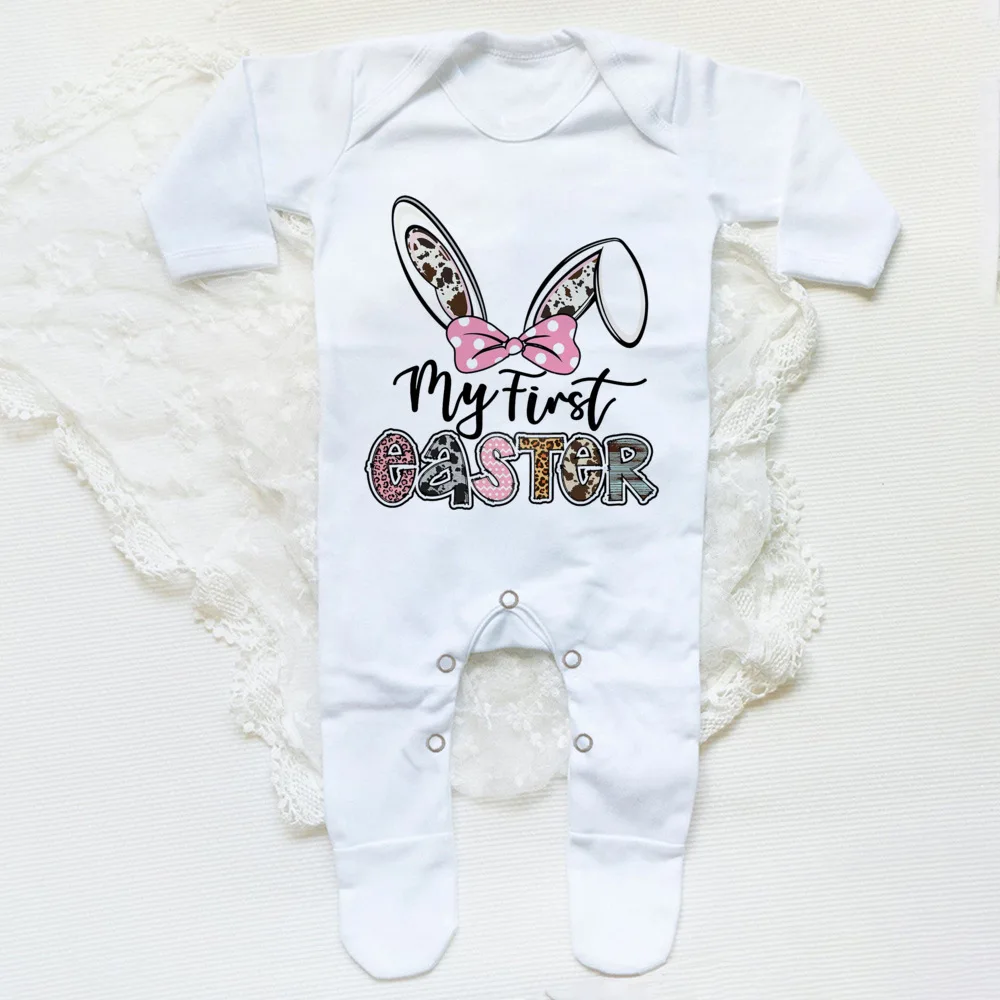 Pijama Newbron Babygrow con estampado de Pascua para bebé - imagen 3