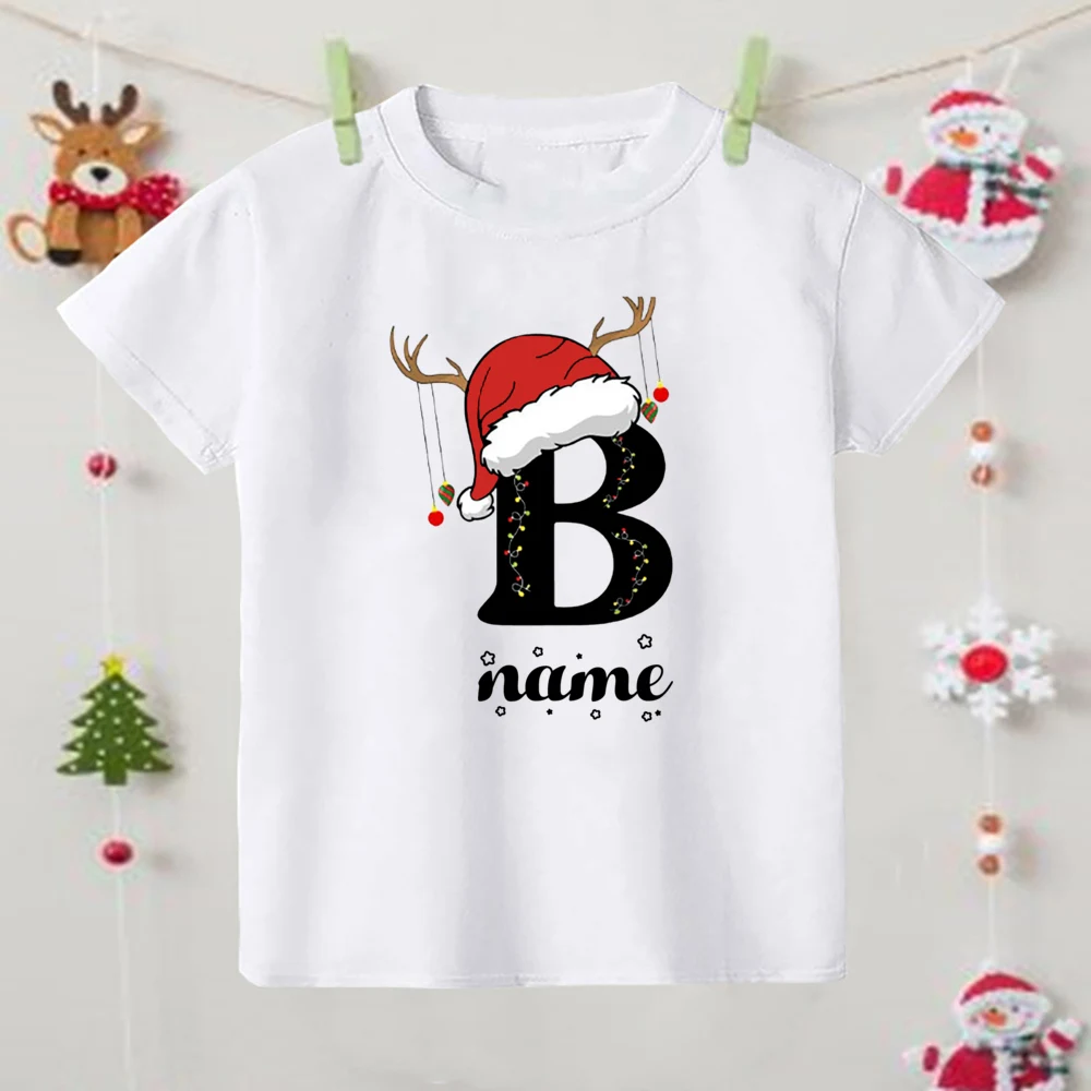 Camisa personalizada como regalo navideño infantil