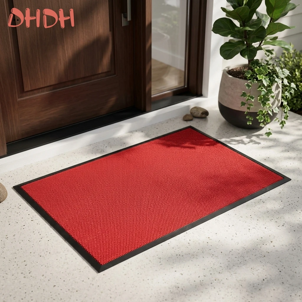 Tapete antideslizante impermeable PVC con base de goma resistente