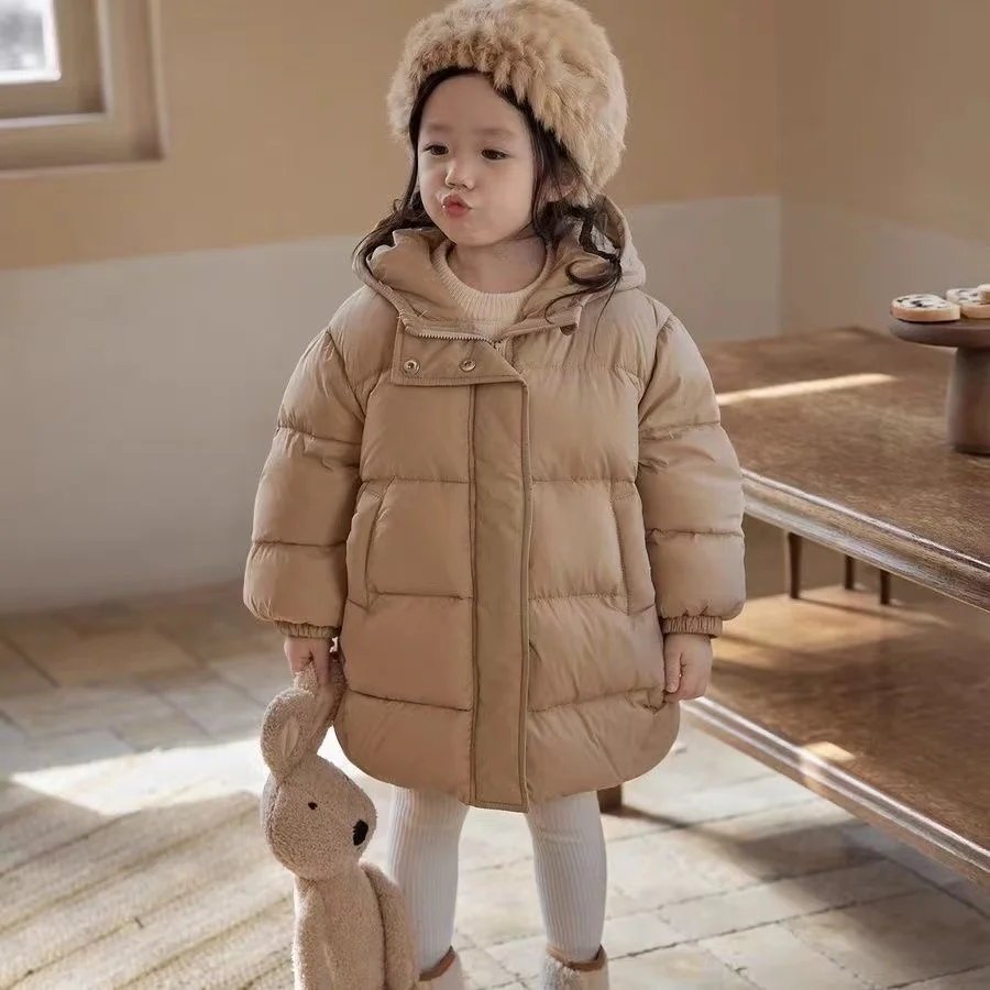 Abrigo de plumón acolchado para niños, parka cálida de invierno - imagen 4