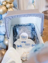 Traje de esmoquin rojo para niño con manta de bebé caballero