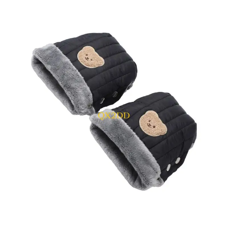 Guantes de invierno acolchados y forrados para bebé - imagen 4