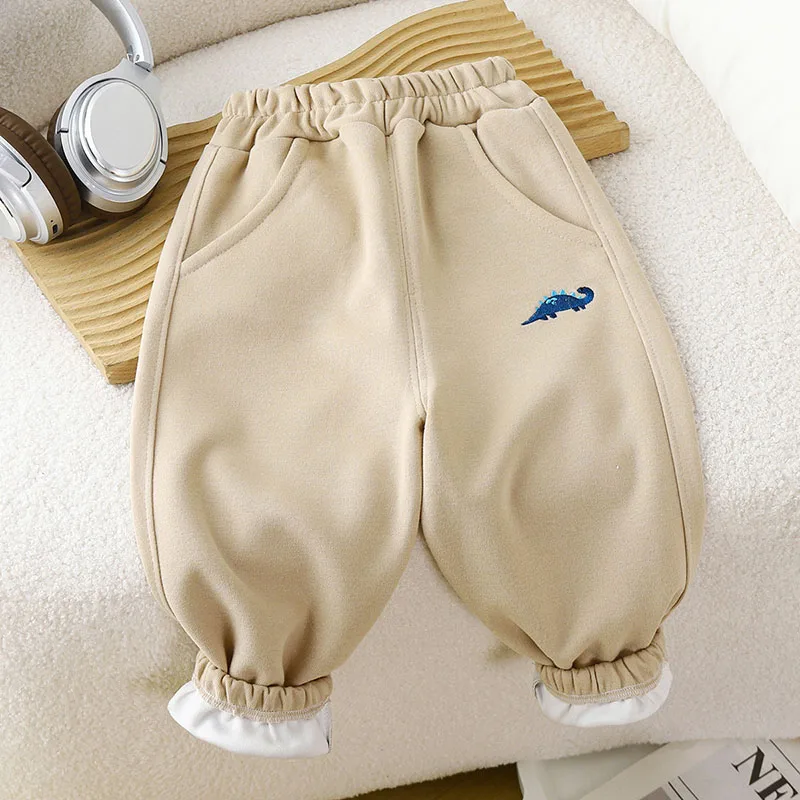 MILANCEL Pantalones chándal otoño niño dinosaurio bordado - imagen 4