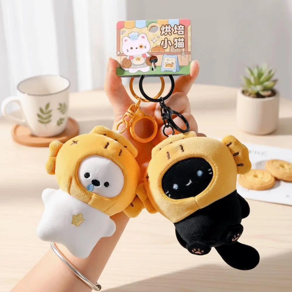 Llavero de peluche gato Taiyaki - imagen 5