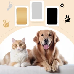 Set de huellas bebé: tinta segura para mascotas, manos