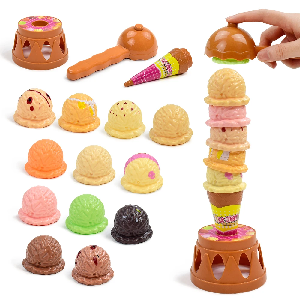 Detalle de toppings y conos