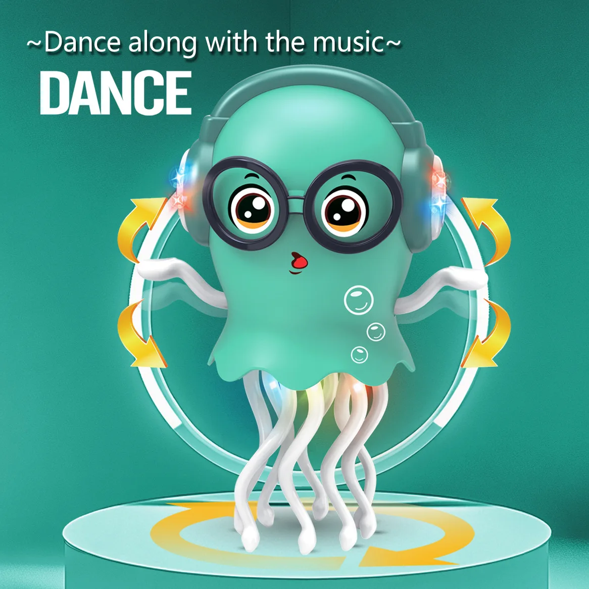 Juguete electrónico bailarín con sensor antiobstáculos para niños - imagen 3