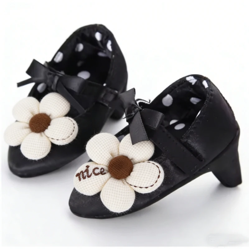 Zapatos de algodón con lazo decorativo