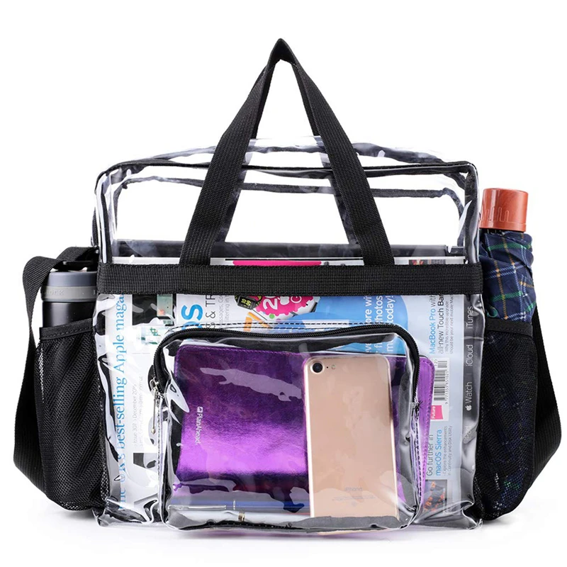 Bolso bandolera transparente PVC para mujer – Gran capacidad portá til - imagen 2