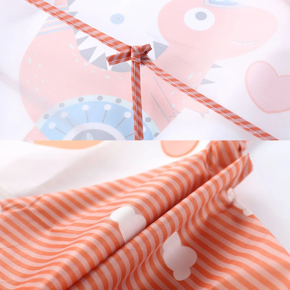 PANGDUBE Bata impermeable niños mono manga larga con bolsillo - imagen 4