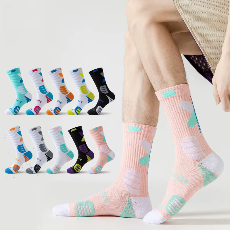 Calcetines baloncesto Elite acolchados con soporte de arco