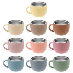 Taza de entrenamiento de acero inoxidable para bebé sin BPA – Asas desmontables