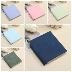 Mini cuaderno de bolsillo de papel grueso resistente a tinta para viajes