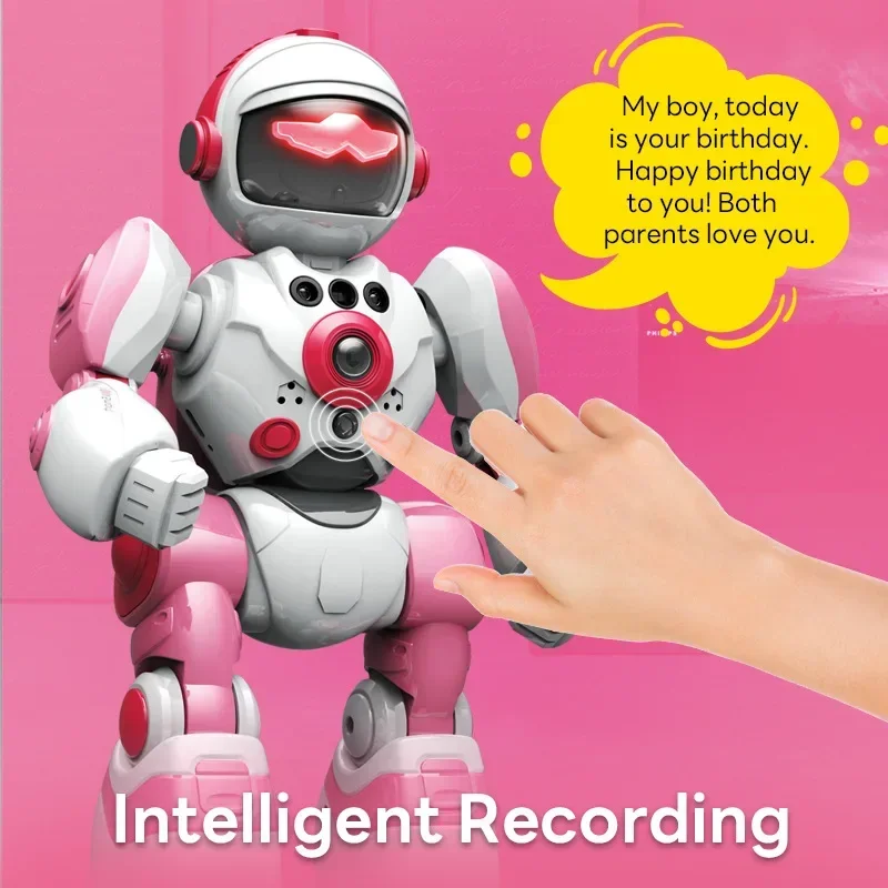 Robot RC de juguete inteligente con voz y baile para niños - imagen 5