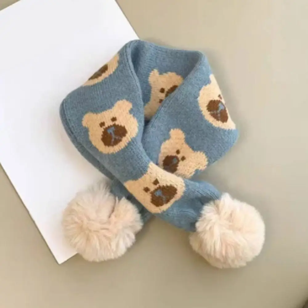 Babero térmico cuello niños – Bufanda cálida invierno