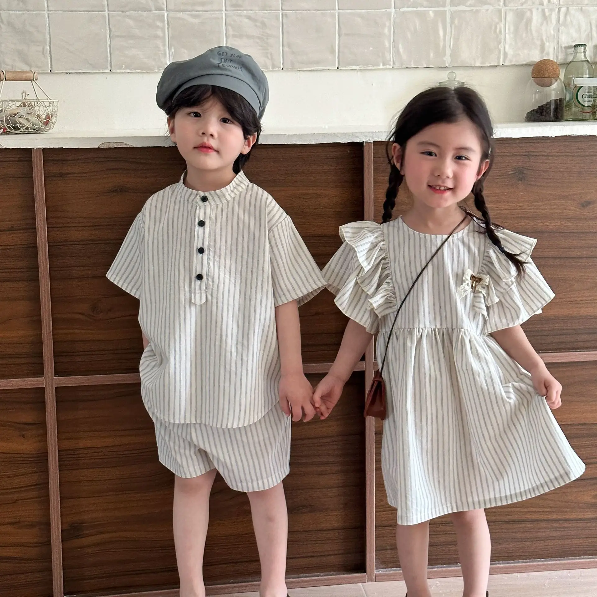 Conjunto verano infantil algodón: camiseta manga corta y shorts - imagen 5