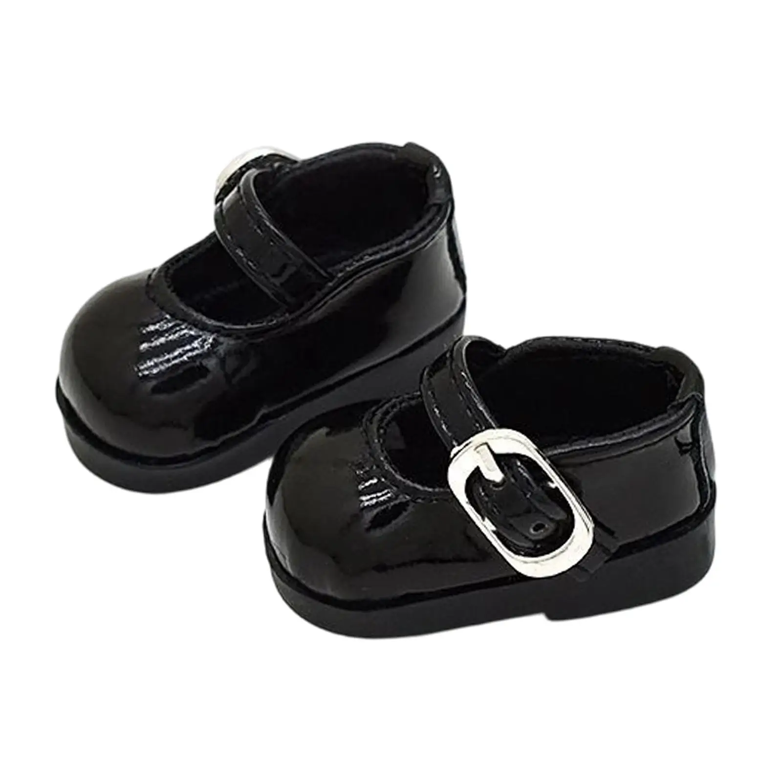 Zapatos de muñeca cuero sintético fáciles para poner