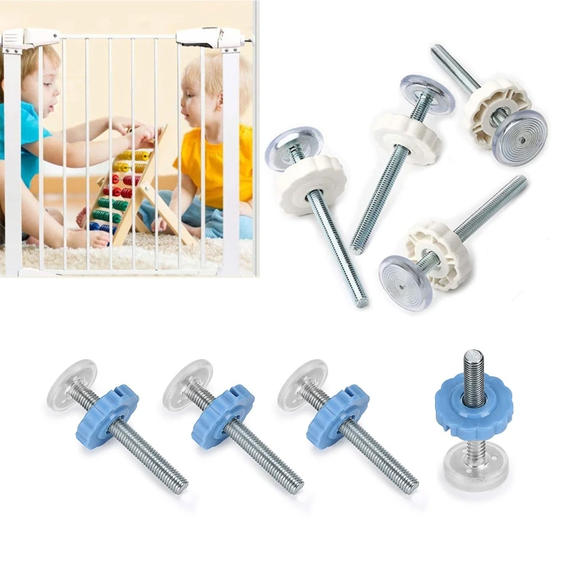 Kit de tornillos de acero para barrera de seguridad infantil