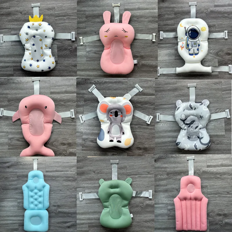 Asiento de baño antideslizante para recién nacidos con cojín - imagen 4