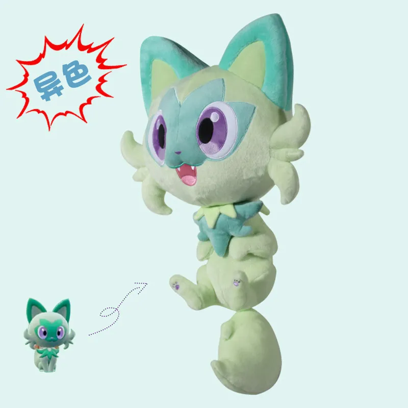Peluche Sprigatito Pokémon suave, almohada coleccionable de regalo - imagen 3